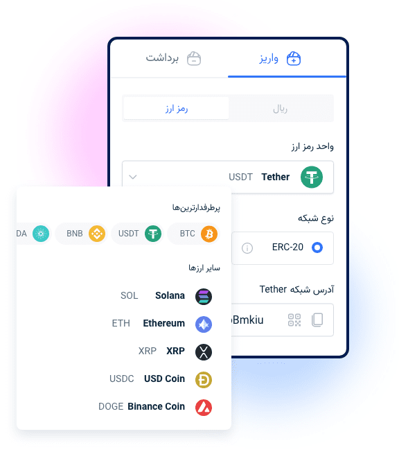 خرید انواع ارز دیجیتال در بیترافی